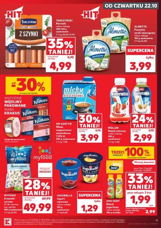 Kaufland - gazetka promocyjna Gazetka Tygodnia od czwartku 22.10 do środy 28.10 - strona 11