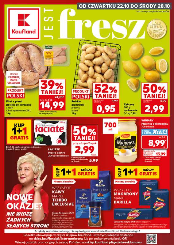 Kaufland - gazetka promocyjna Gazetka Tygodnia od czwartku 22.10 do środy 28.10