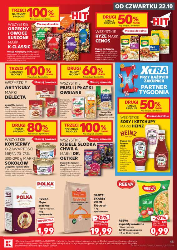 Kaufland - gazetka promocyjna Gazetka Tygodnia od czwartku 22.10 do środy 28.10 - strona 47