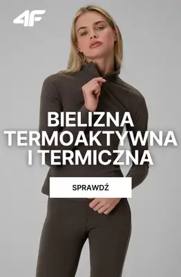 4F - gazetka promocyjna Bielizna termoaktywna i termiczna od soboty 24.10 