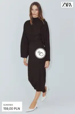 Zara - gazetka promocyjna Modne sukienki od soboty 24.10  - strona 4