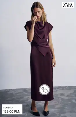 Zara - gazetka promocyjna Modne sukienki od soboty 24.10  - strona 6