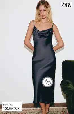 Zara - gazetka promocyjna Modne sukienki od soboty 24.10  - strona 8