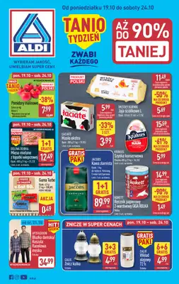 Aldi - gazetka promocyjna Pełny katalog! od poniedziałku 19.10 do soboty 24.10