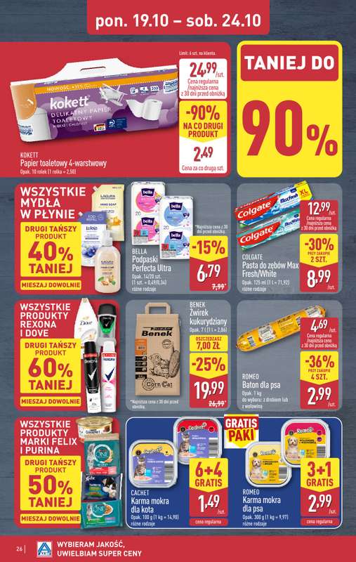 Aldi - gazetka promocyjna Pełny katalog! od poniedziałku 19.10 do soboty 24.10 - strona 26