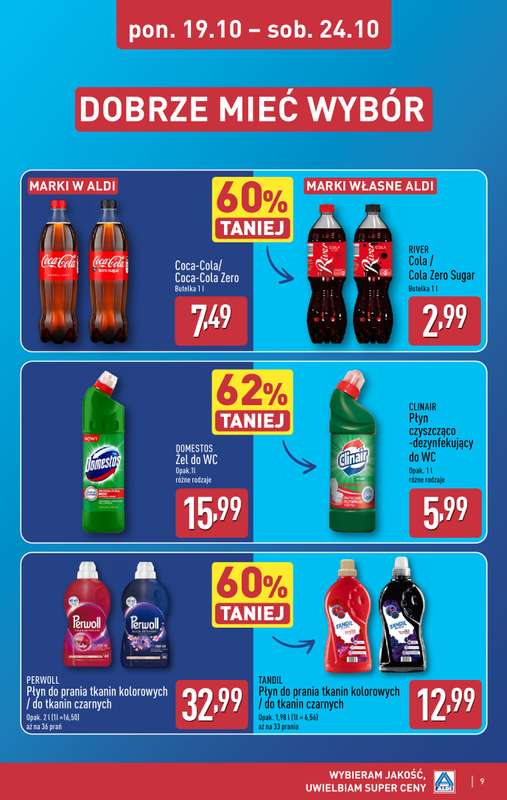 Aldi - gazetka promocyjna Pełny katalog! od poniedziałku 19.10 do soboty 24.10 - strona 9