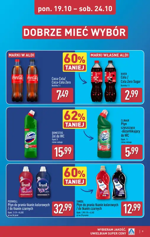 Aldi - gazetka promocyjna Pełny katalog! od poniedziałku 19.10 do soboty 24.10 - strona 9