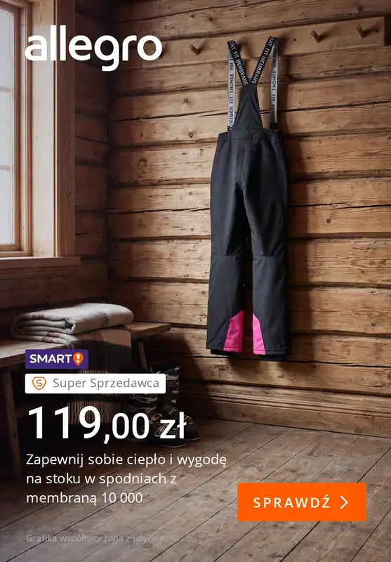Allegro - gazetka promocyjna Szykuj sprzęt na narty i deskę od piątku 23.10 do piątku 30.10 - strona 5