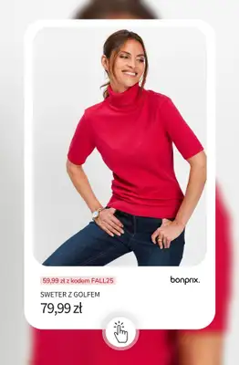 bonprix - gazetka promocyjna 25% rabatu + darmowa dostawa! od czwartku 22.10 do wtorku 27.10 - strona 3