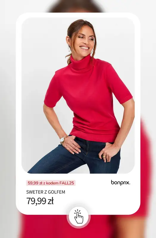 bonprix - gazetka promocyjna 25% rabatu + darmowa dostawa! od czwartku 22.10 do wtorku 27.10 - strona 3