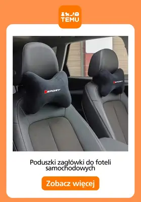 Temu - gazetka promocyjna Akcesoria samochodowe od piątku 23.10  - strona 7
