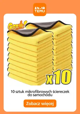 Temu - gazetka promocyjna Akcesoria samochodowe od piątku 23.10  - strona 10