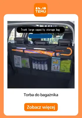 Temu - gazetka promocyjna Akcesoria samochodowe od piątku 23.10  - strona 2