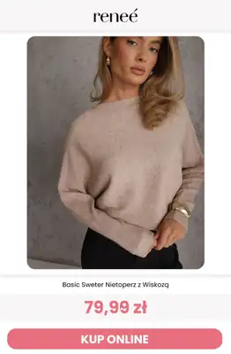 Renee - gazetka promocyjna Swetry damskie od czwartku 22.10 do środy 28.10 - strona 8