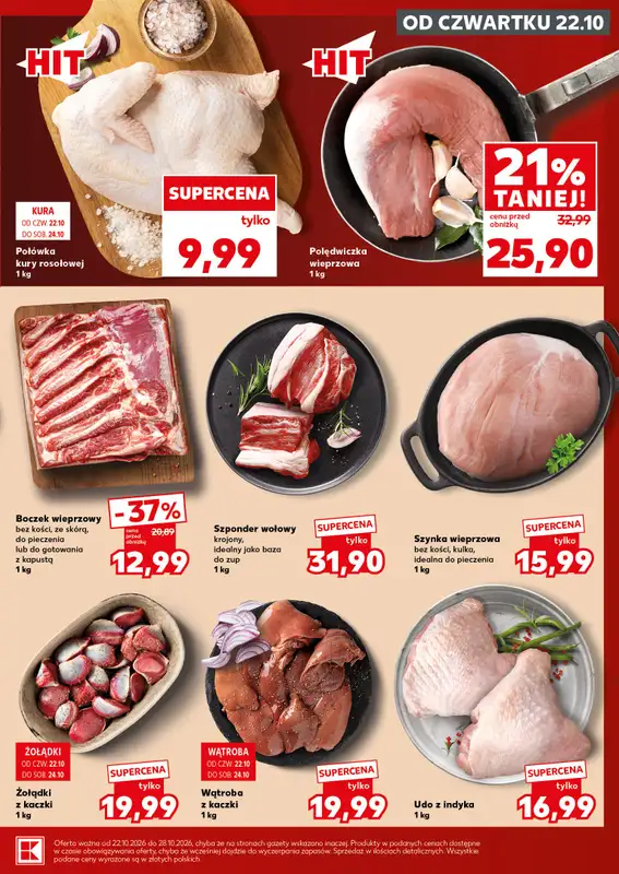 Kaufland - gazetka promocyjna Oferta Kaufland - SUPER SOBOTA od soboty 24.10 do soboty 24.10 - strona 13
