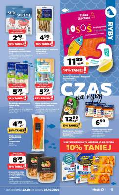 Netto - gazetka promocyjna Gazetka Spożywcza od czwartku 22.10 do soboty 24.10 - strona 5