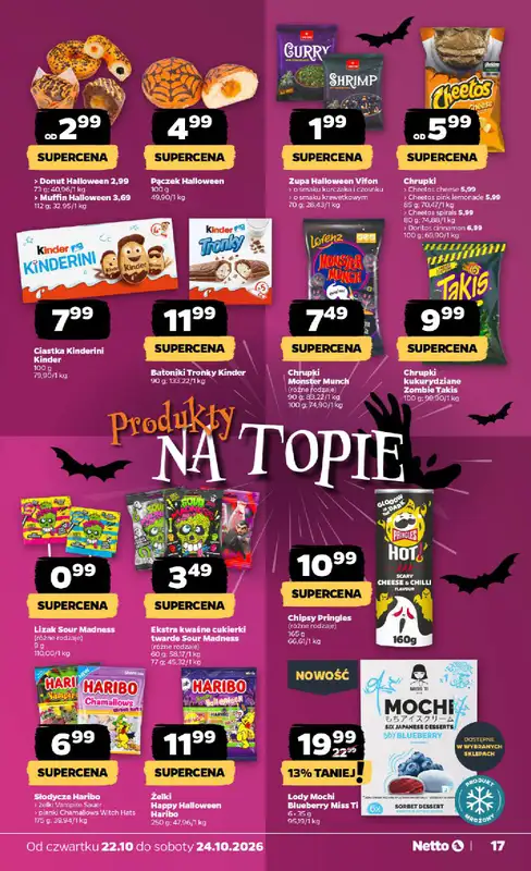 Netto - gazetka promocyjna Gazetka Spożywcza od czwartku 22.10 do soboty 24.10 - strona 17
