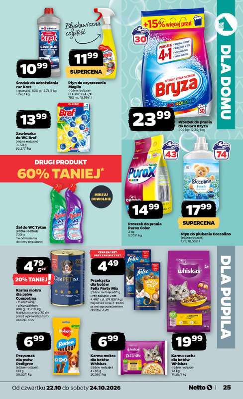 Netto - gazetka promocyjna Gazetka Spożywcza od czwartku 22.10 do soboty 24.10 - strona 25