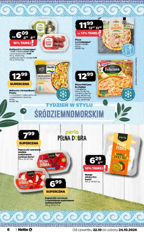 Netto - gazetka promocyjna Gazetka Spożywcza od czwartku 22.10 do soboty 24.10 - strona 6