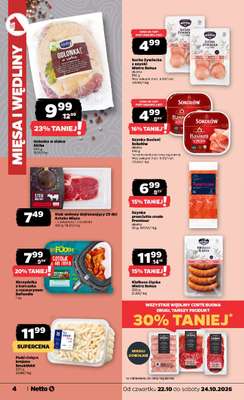 Netto - gazetka promocyjna Gazetka Spożywcza od czwartku 22.10 do soboty 24.10 - strona 4