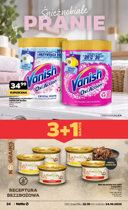 Netto - gazetka promocyjna Gazetka Spożywcza od czwartku 22.10 do soboty 24.10 - strona 24