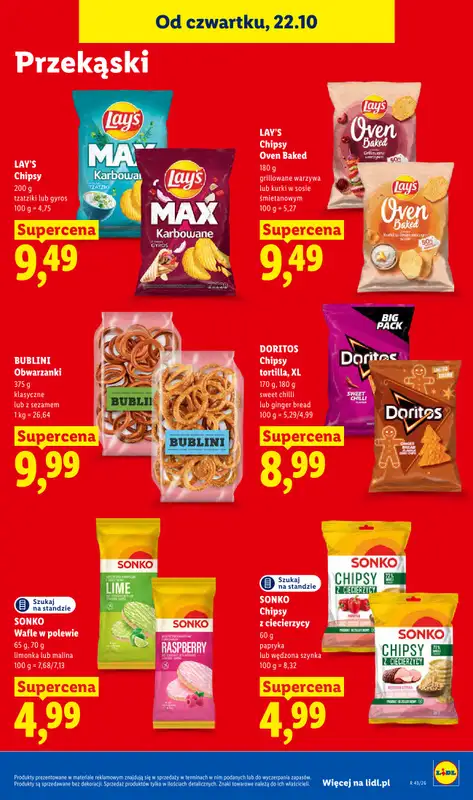 Lidl - gazetka promocyjna Oferta od czwartku od czwartku 22.10 do soboty 24.10 - strona 85