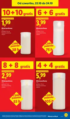 Lidl - gazetka promocyjna Oferta od czwartku od czwartku 22.10 do soboty 24.10 - strona 15