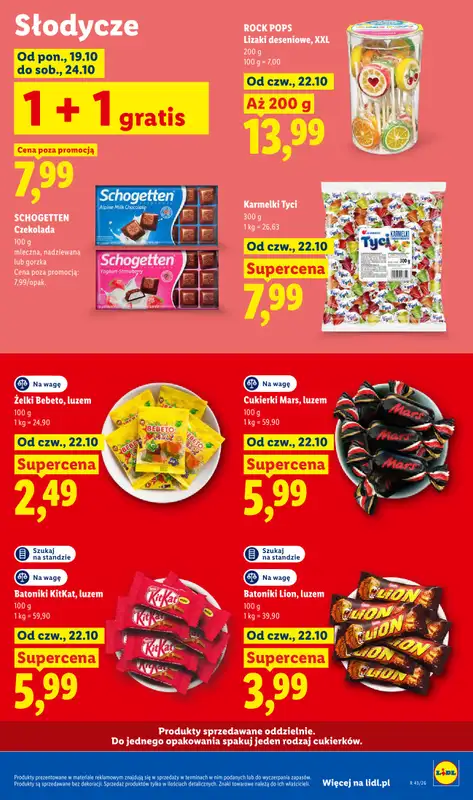 Lidl - gazetka promocyjna Oferta od czwartku od czwartku 22.10 do soboty 24.10 - strona 75