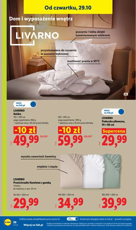 Lidl - gazetka promocyjna Katalog od poniedziałku 26.10 do soboty 31.10 - strona 32