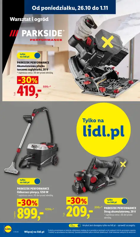 Lidl - gazetka promocyjna Katalog od poniedziałku 26.10 do soboty 31.10 - strona 8