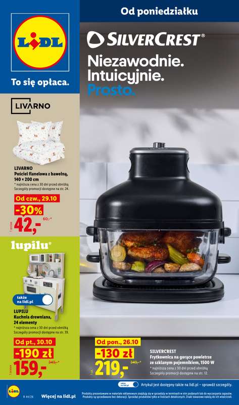 Lidl - gazetka promocyjna Katalog od poniedziałku 26.10 do soboty 31.10