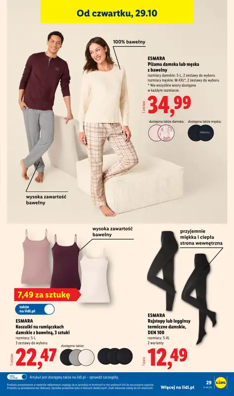 Lidl - gazetka promocyjna Katalog od poniedziałku 26.10 do soboty 31.10 - strona 35