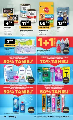 Netto - gazetka promocyjna Gazetka Spożywcza od poniedziałku 26.10 do soboty 31.10 - strona 38