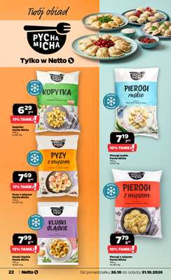 Netto - gazetka promocyjna Gazetka Spożywcza od poniedziałku 26.10 do soboty 31.10 - strona 22