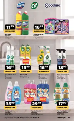 Netto - gazetka promocyjna Gazetka Spożywcza od poniedziałku 26.10 do soboty 31.10 - strona 39