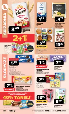 Netto - gazetka promocyjna Gazetka Spożywcza od poniedziałku 26.10 do soboty 31.10 - strona 26