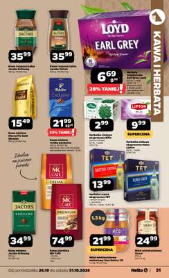 Netto - gazetka promocyjna Gazetka Spożywcza od poniedziałku 26.10 do soboty 31.10 - strona 31