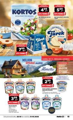 Netto - gazetka promocyjna Gazetka Spożywcza od poniedziałku 26.10 do soboty 31.10 - strona 15