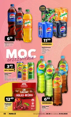 Netto - gazetka promocyjna Gazetka Spożywcza od poniedziałku 26.10 do soboty 31.10 - strona 32