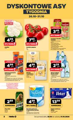 Netto - gazetka promocyjna Gazetka Spożywcza od poniedziałku 26.10 do soboty 31.10 - strona 2