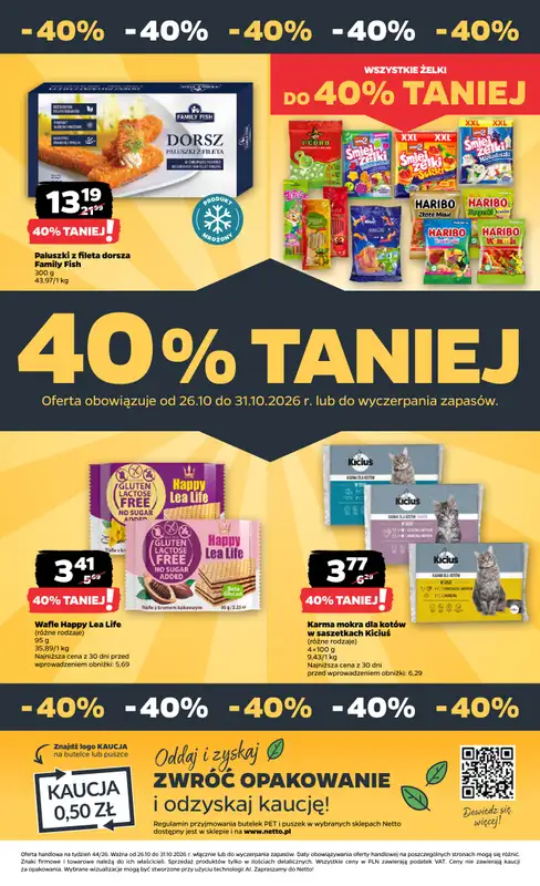Netto - gazetka promocyjna Gazetka Spożywcza od poniedziałku 26.10 do soboty 31.10 - strona 42