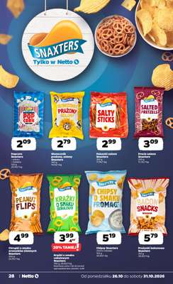 Netto - gazetka promocyjna Gazetka Spożywcza od poniedziałku 26.10 do soboty 31.10 - strona 28