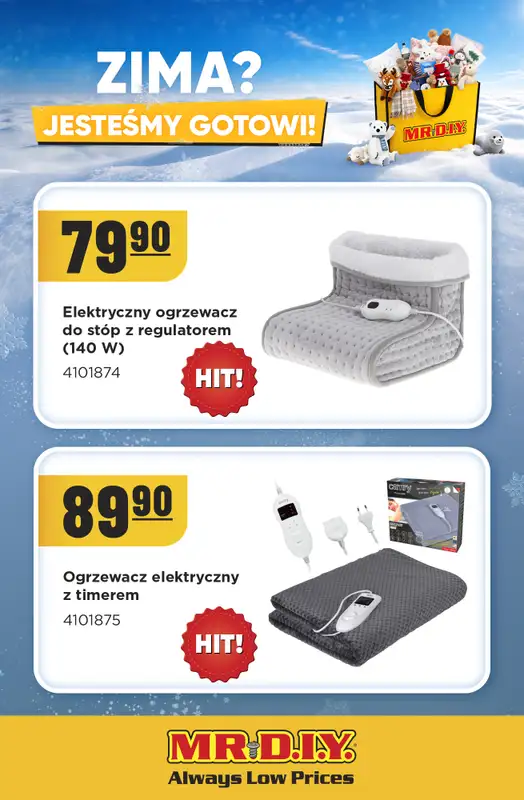 MR. DIY - gazetka promocyjna Zima? Jesteśmy gotowi od piątku 23.10 do soboty 31.10 - strona 12