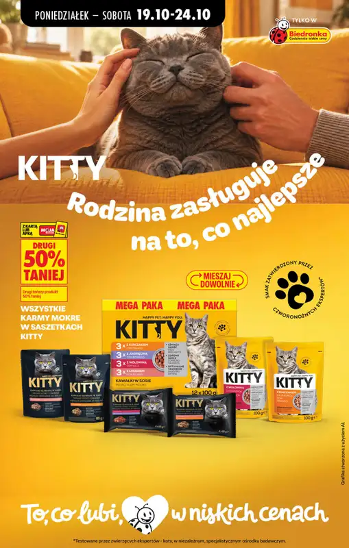 Biedronka - gazetka promocyjna Od poniedziałku od poniedziałku 19.10 do soboty 24.10 - strona 96