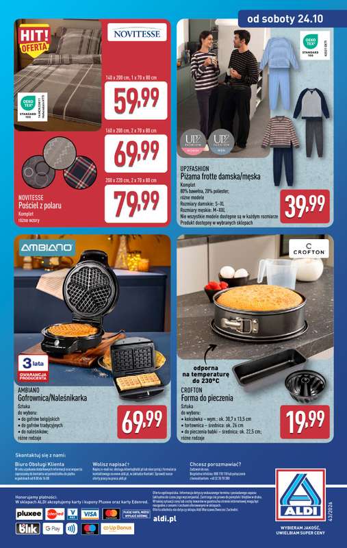 Aldi - gazetka promocyjna Jesienna odzież w super cenach! od środy 21.10 do soboty 24.10 - strona 18