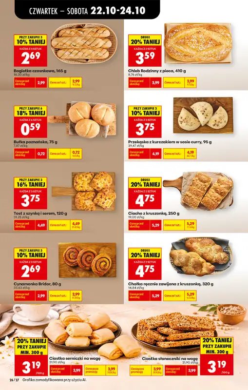 Biedronka - gazetka promocyjna Od czwartku, Z ladą tradycyjną od czwartku 22.10 do środy 28.10 - strona 38