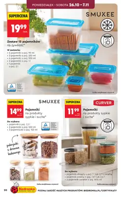Biedronka - gazetka promocyjna Hity i inspiracje, od 24.10 od soboty 24.10 do wtorku 10.11 - strona 22