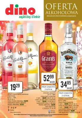 Dino - gazetka promocyjna Oferta alkoholowa od piątku 23.10 do soboty 24.10