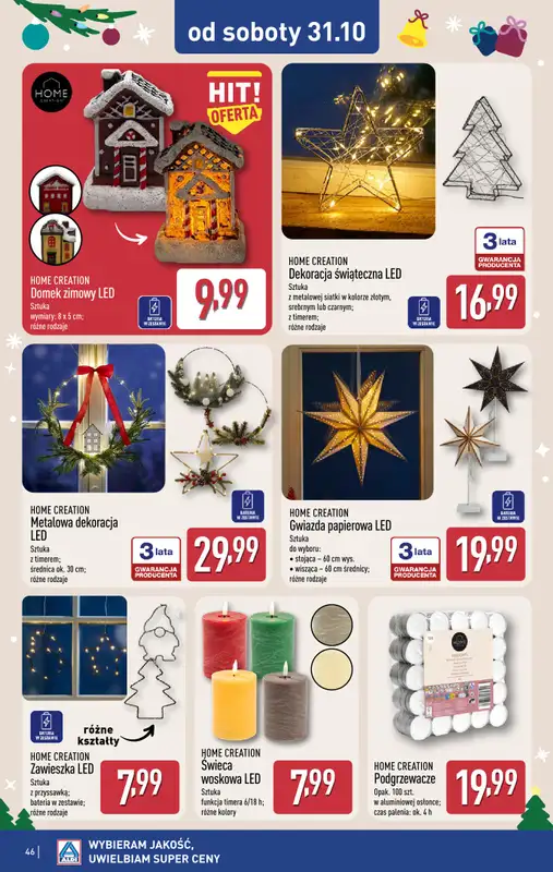 Aldi - gazetka promocyjna Pełny katalog! od poniedziałku 26.10 do soboty 31.10 - strona 46