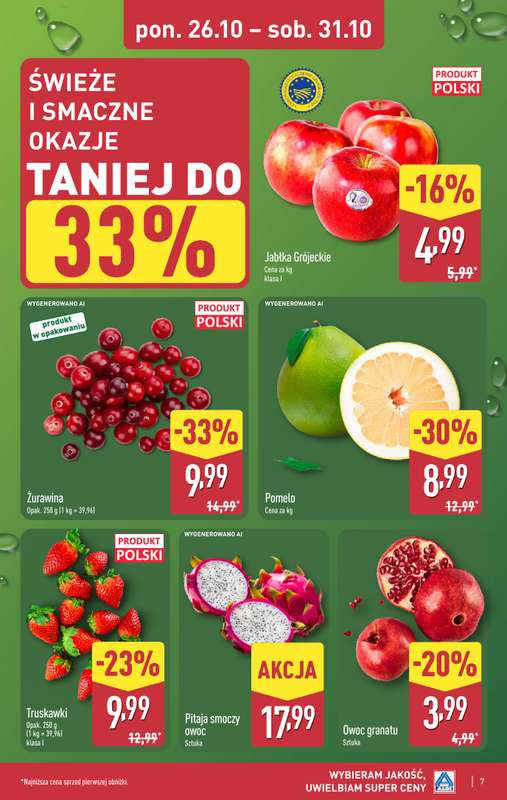 Aldi - gazetka promocyjna Pełny katalog! od poniedziałku 26.10 do soboty 31.10 - strona 7